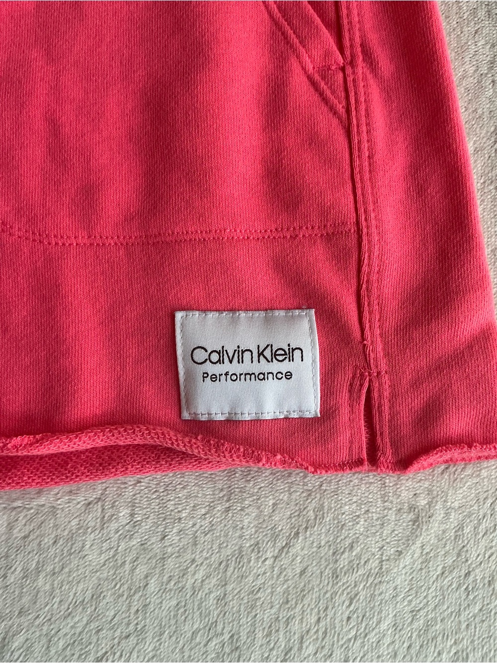 Calvin Klein Performance Shorts - Neon Pink - Size M - Picture 3 of 11